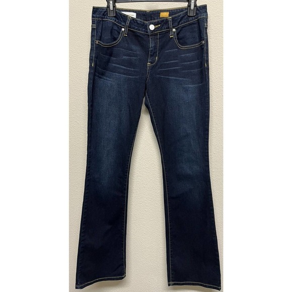 Pilcro and the Letterpress Women’s Low Rise Bootcut Jeans size 28 Dark Wash - Picture 1 of 10